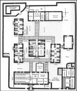 Ground Plan, Soochow Hospital, 1883*